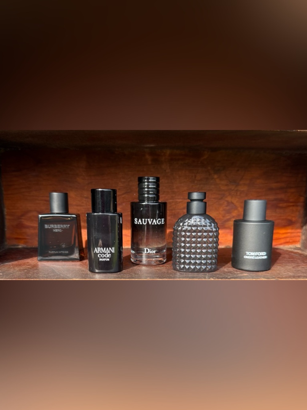 Designer Mini Cologne Set — Valentino, Dior, Tom Ford, Armani, Burberry